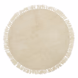 Bloomingville 32708249, Intérieure, Tapis, Laine, Crème, Monochromatique, Géométrique