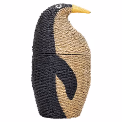 Le panier Pingouin de Bloomingville fera fureur dans la chambre de votre enfant !Fabriqué à partir d'herbes de Bankuan, fibre ...