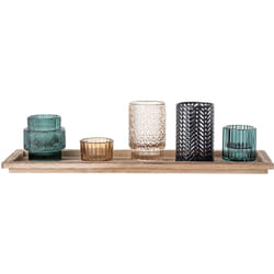 Bloomingville 82047622 bougeoir Verre Multicolore