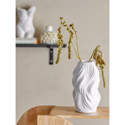Bloomingville 82060709 vase Autres Vitrocéramique Blanc