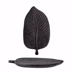 Bloomingville Kylar Déco, Brun, Mango, Ovale, Bois, Noir, 230 mm, 405 mm, 25 mm