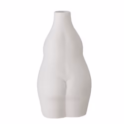 Bloomingville Elora vase Autres Grès Blanc