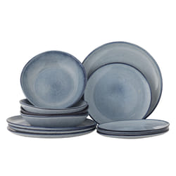 Bloomingville 82068305 kit de vaisselle 12 pièce(s) Grès Bleu