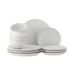 Bloomingville 82072024 kit de vaisselle 12 pièce(s) Grès Blanc