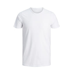 Jack&Jones T-shirt Basic 12058529 Blanc Stretch Fit