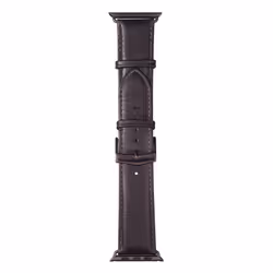 dbramante1928 AW42BLSG0878, Bracelet de montre, Cuir, Noir