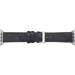 dbramante1928 Copenhagen, Collier, Smartwatch, Noir, Apple, Watch Series 1-8, SE, Cuir