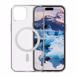 dbramante1928 Iceland Pro MagSafe, Housse, Apple, iPhone 15 Plus, Transparent, Blanc