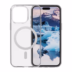 dbramante1928 Iceland Pro MagSafe, Housse, Apple, iPhone 15 Pro, Transparent, Blanc
