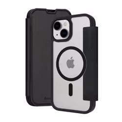 dbramante1928 Helsinki MagSafe, Folio, Apple, iPhone 14, 15,5 cm (6.1"), Noir, Transparent
