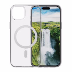 dbramante1928 Iceland Ultra D3O MagSafe, Housse, Apple, iPhone 15 Plus, Transparent, Blanc