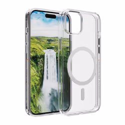 dbramante1928 Iceland Ultra D3O MagSafe coque de protection pour téléphones portables Housse Transparent, Blanc