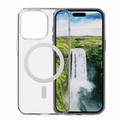 dbramante1928 Iceland Ultra D3O MagSafe, Housse, Apple, iPhone 15 ProM, Transparent, Blanc