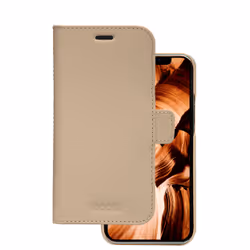 dbramante1928 New York, Étui avec portefeuille, Apple, iPhone 12/12 Pro, 15,5 cm (6.1"), Sable