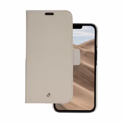 dbramante1928 New York, Étui avec portefeuille, Apple, iPhone 14 Max, 17 cm (6.7"), Sable