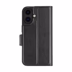 Étui Folio - DBRAMANTE1928 - Oslo Pro - iPhone 16 - Cuir Noir - Emplacement de Cartes