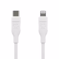 dbramante1928 re-charge, 2 m, Lightning, USB C, Mâle, Mâle, Blanc