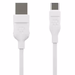 dbramante1928 re-charge, 2,5 m, USB A, USB C, USB 2.0, 480 Mbit/s, Blanc