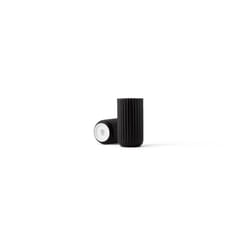 Lyngby Porcelain H15 vase Vase cylindrique Porcelaine Noir