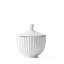 Lyngby Porcelain 200888 présentoir à bonbons Porcelaine Blanc 10 cm