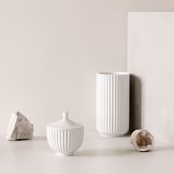 Lyngby Porcelain 200888 présentoir à bonbons Porcelaine Blanc 10 cm