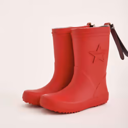 bisgaard Star, Bottines, Bottes de pluie, Unisexe, Enfant, Rouge, EUE