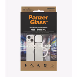 PanzerGlass ClearCase 6.1" Housse Noir, Transparent