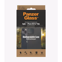PanzerGlass Biodegradable 6.7" Housse Noir