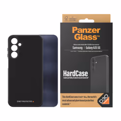 PanzerGlass HardCase with D3O Samsung New A24 5G Black coque de protection pour téléphones portables Housse Transparent
