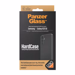PanzerGlass HardCase with D3O Samsung New A24 5G Black coque de protection pour téléphones portables Housse Transparent