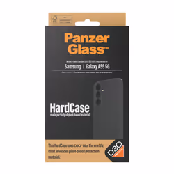 PanzerGlass HardCase with D3O Samsung New A54 5G Black coque de protection pour téléphones portables Housse Transparent