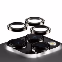 PanzerGlass Lens Protector Rings HOOP, Apple, Apple - iPhone 15 Pro Max, Apple - iPhone 15 Pro, Application à sec, Résistant ...