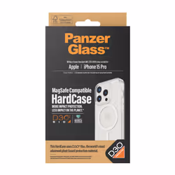 PanzerGlass PG Hardcase Iphone 2023 Pro 6.1In MS D3O 6.1" Housse Transparent
