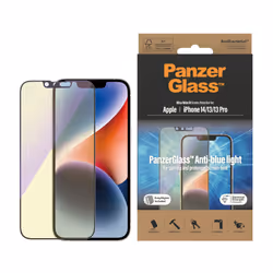 PanzerGlass Ultra Wide Fit, Anti Bluelight Protection d'écran transparent Apple 1 pièce(s)