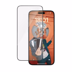 PanzerGlass Ultra Wide Fit, Apple, Apple - iPhone 15 Plus, Application à sec, Résistant aux chocs, Transparent, 1 pièce(s)