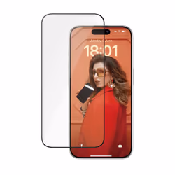 PanzerGlass PG Scrn Ceramic iPhone 15 Pro UWF WA, Apple, Apple - iPhone 15 Pro, Application à sec, Résistant aux rayures, Rés ...