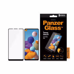PanzerGlass 7218, Samsung, Samsung - Galaxy A21, Application à sec, Résistant aux rayures, Résistant aux chocs, Transparent, ...