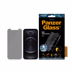 PanzerGlass P2708, Apple, Apple - iPhone 12, Apple - iPhone 12 Pro, Application à sec, Résistant aux rayures, Résistant aux c ...