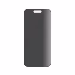 PanzerGlass Ultra Wide Fit Privacy, Apple, Apple - iPhone 15 Pro, Application à sec, Résistant aux chocs, Transparent, 1 pièc ...