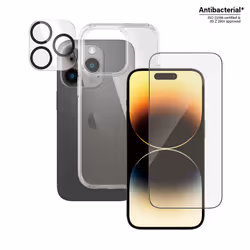 PanzerGlass PG BUN IPH 2022 6.1P UWF scr prot HC PP, Apple, Apple - iPhone 14 Pro, Application à sec, Résistant aux rayures,  ...
