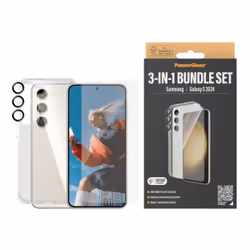 PanzerGlass 3-in-1 Bundle Glas, Case, Cam Protection d'écran transparent Samsung 1 pièce(s)