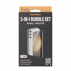 PanzerGlass 3-in-1 Bundle Glas, Case, Cam Protection d'écran transparent Samsung 1 pièce(s)