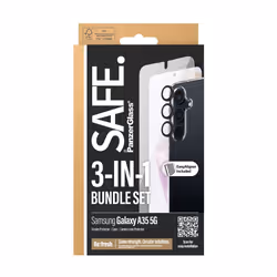 PanzerGlass SAFE. by 3-in-1 Samsung New A34 5G Protection d'écran transparent 1 pièce(s)