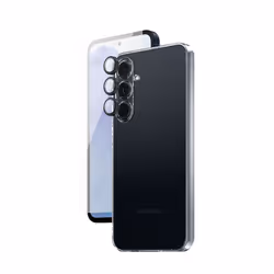 PanzerGlass SAFE. by 3-in-1 Samsung New A54 5G, Samsung, Samsung - Galaxy A55 5G, Application à sec, Résistant aux rayures, R ...