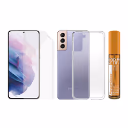 PanzerGlass B7260, Samsung, Samsung - Galaxy S21+, Application à sec, Résistant aux rayures, Anti-bactérien, Transparent, 1 p ...