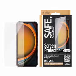 PanzerGlass SAFE. by Samsung Xcover 7 UWF*BULK - You probably know them: the moments when you want a strong protector for your smartphone - when you're dancing the night away in the club - in a wild selfie session or escaping the daily grind with lots of action. The screen protector from SAFE. by is just right for this - because it protects the display like a discreet airbag against annoying scratches or breakages - while retaining the stylish look and functionality of your smartphone. The screen protector is Ultra-Wide Fit - which means it covers the front of your phone and provides a full and crystal clear view of your display - while still leaving a little room around the edges for a SAFE. by case. If you want 360-degree protection for your mobile phone - combine the screen protector and case with a PicturePerfect camera protector. > Highlights-... Protection d'écran transparent 50 pièce(s) - Vue supplémentaire 2
