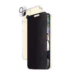 PanzerGlass Privacy 3-in-1-Pack iPhone 2023 6.7, Apple, Apple - iPhone 15 Plus, Application à sec, Résistant aux chocs, Trans ...