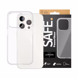 PanzerGlass SAFE. TPU Case iPhone 2023 6.1 Pro coque de protection pour téléphones portables Housse Transparent