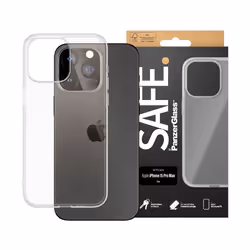 PanzerGlass SAFE. TPU Case iPhone 2023 6.7 Pro Max coque de protection pour téléphones portables Housse Transparent