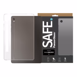 PanzerGlass SAFE. by Case for Samsung Galaxy Tab S9 coque de protection pour téléphones portables Housse Transparent